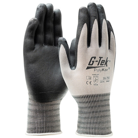 Gants nitrile anti coupures G-Tek® PolyKor®