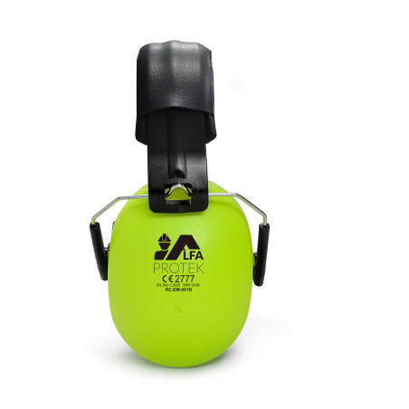Casque anti bruit 32 dB - Jaune fluo