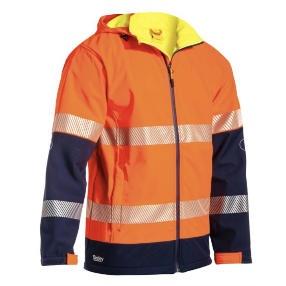 Veste Polaire Haute Visibilité - Norme EN ISO 20471 Classe 2 - Bandes Réfléchissantes, 2 Poches Zippées - Pour Chantier, Sécurité