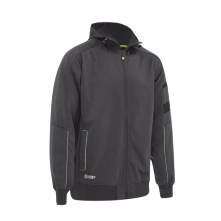 SWEAT DE TRAVAIL À CAPUCHE EN POLAIRE ZIPPÉ AVEC DOUBLURE SHERPA