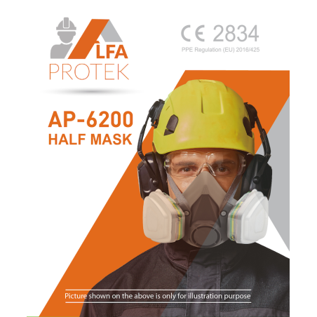 Demi masque respiratoire 3M (série 6000)- Livraison sur tout le Maroc
