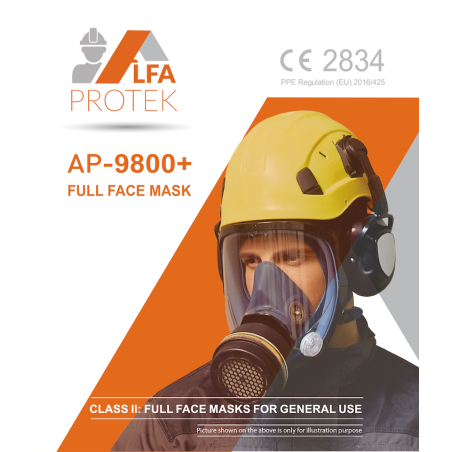 Masque respiratoire panoramique 3M (série 9800) - Livraison sur tout le Maroc