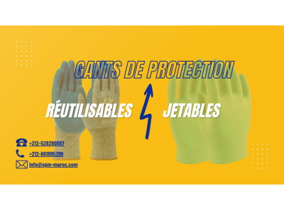Gants jetables vs gants réutilisables : que choisir ?