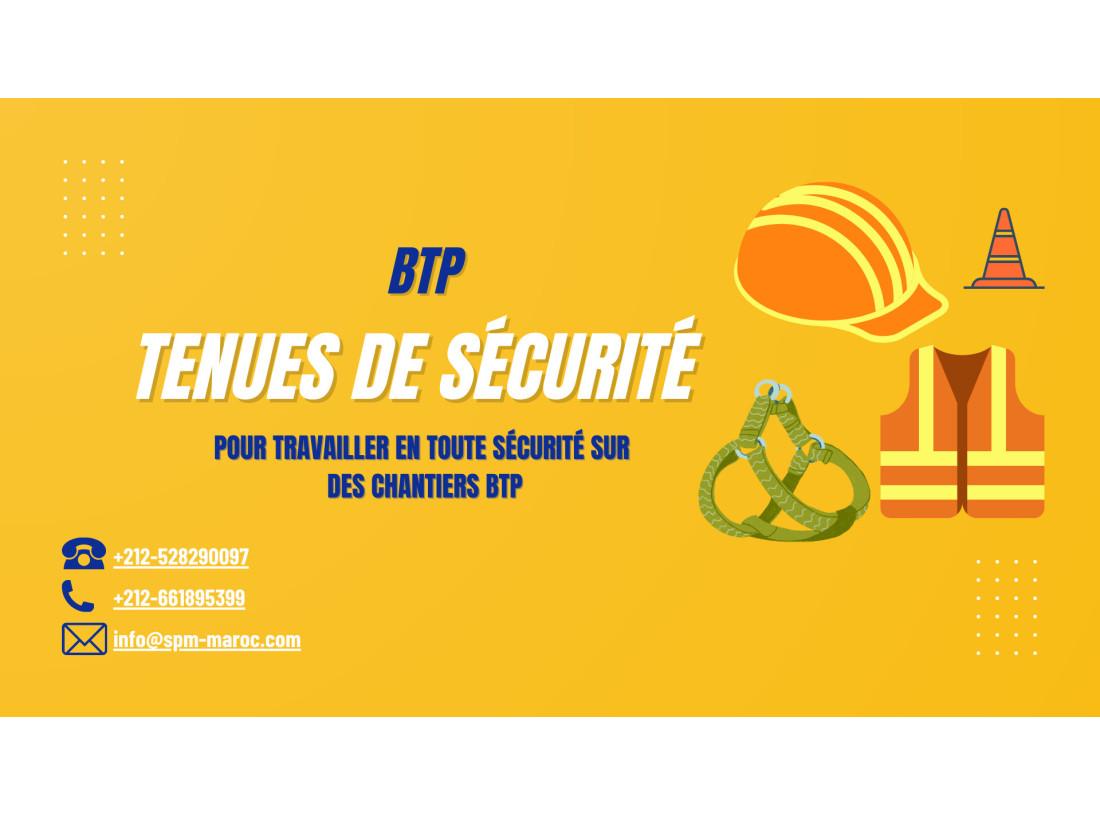 Quels équipements garantissent votre sécurité en BTP?
